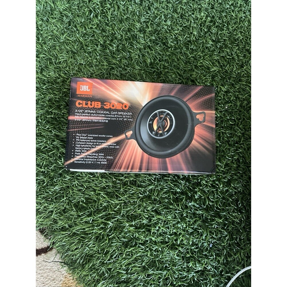 JBL CLUB 3.5" 60w  2 WAY Club Series Coaxial Car Speaker Set Pair
